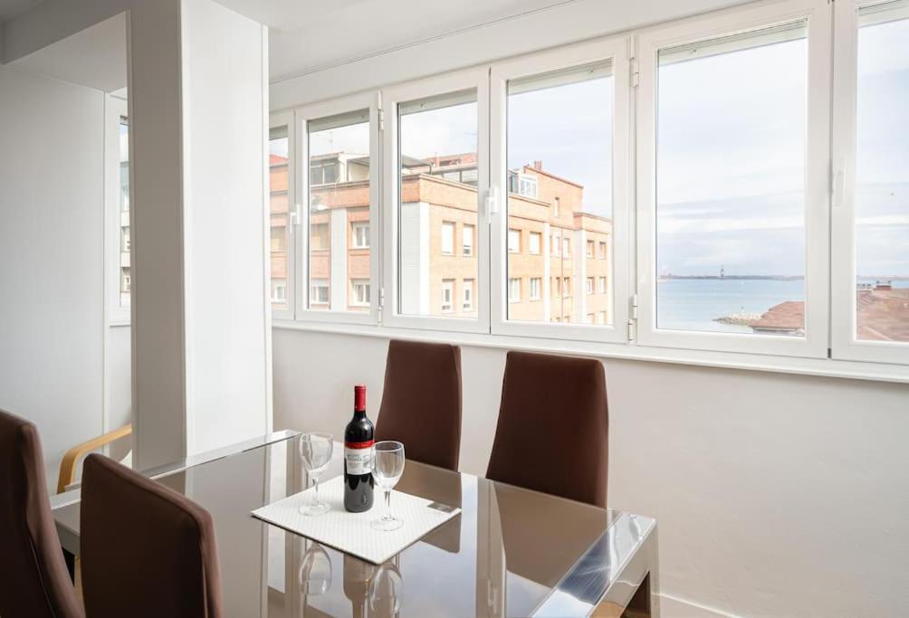 Myhousespain - Moderno Piso Frente Al Mar ヒホン エクステリア 写真